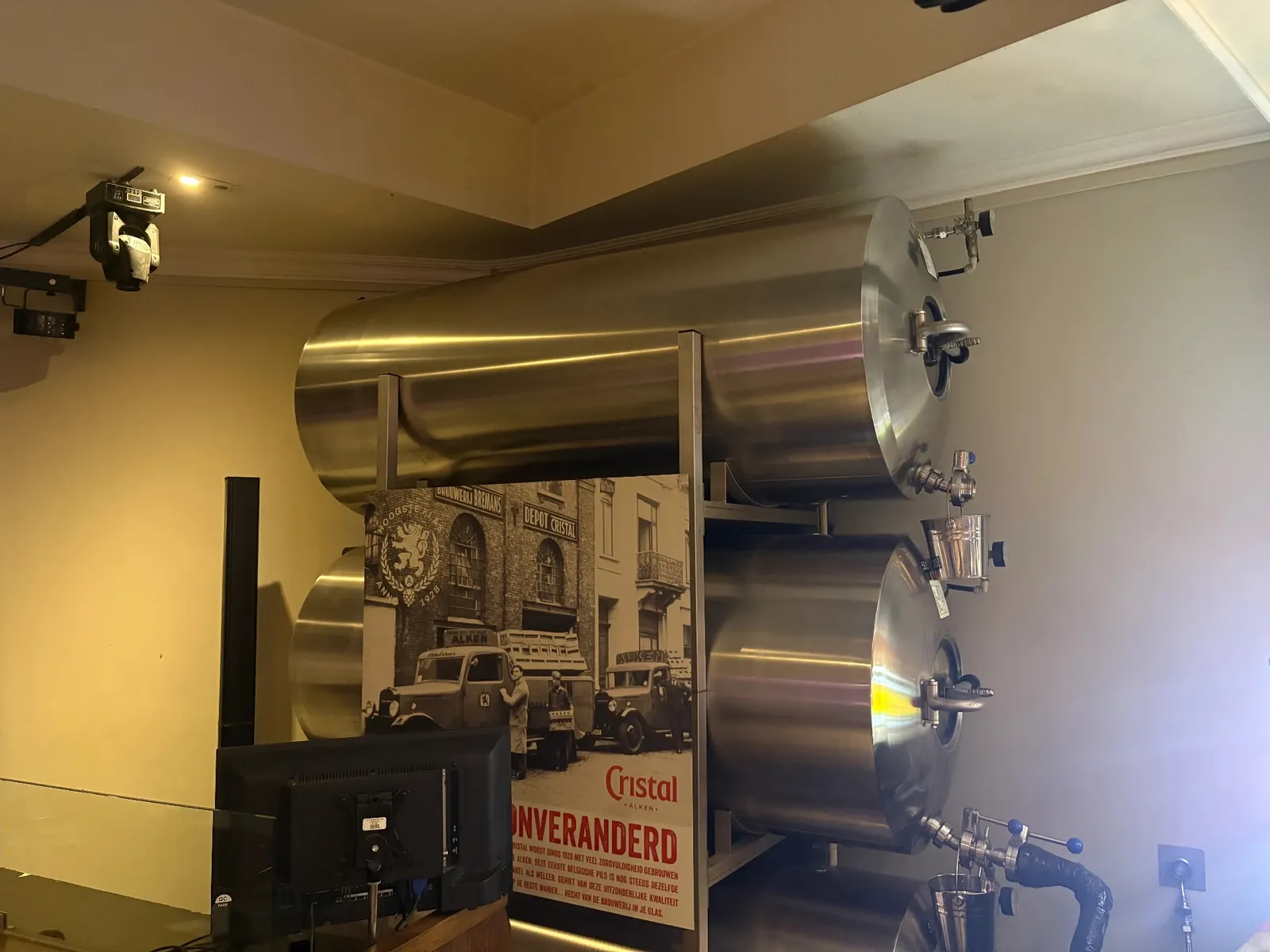 De Cristal-biertanks van ’t Stadhuis